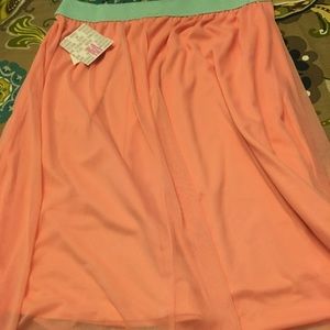 NWT sheer Lola skirt by LuLaRoe, Medium